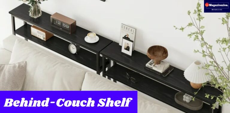 Behind-Couch Shelf