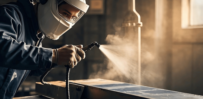 how to spray paint metal