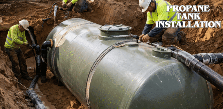 Propane Tank Installation