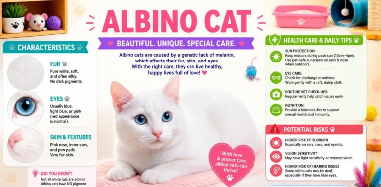 Albino Cat